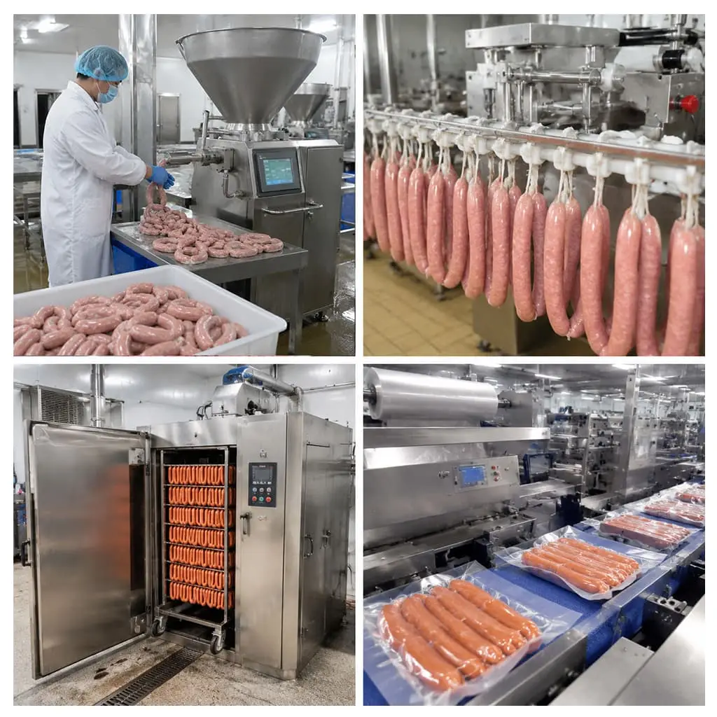 Sausage Processing Equipment for Complete Manufacturing Workflows