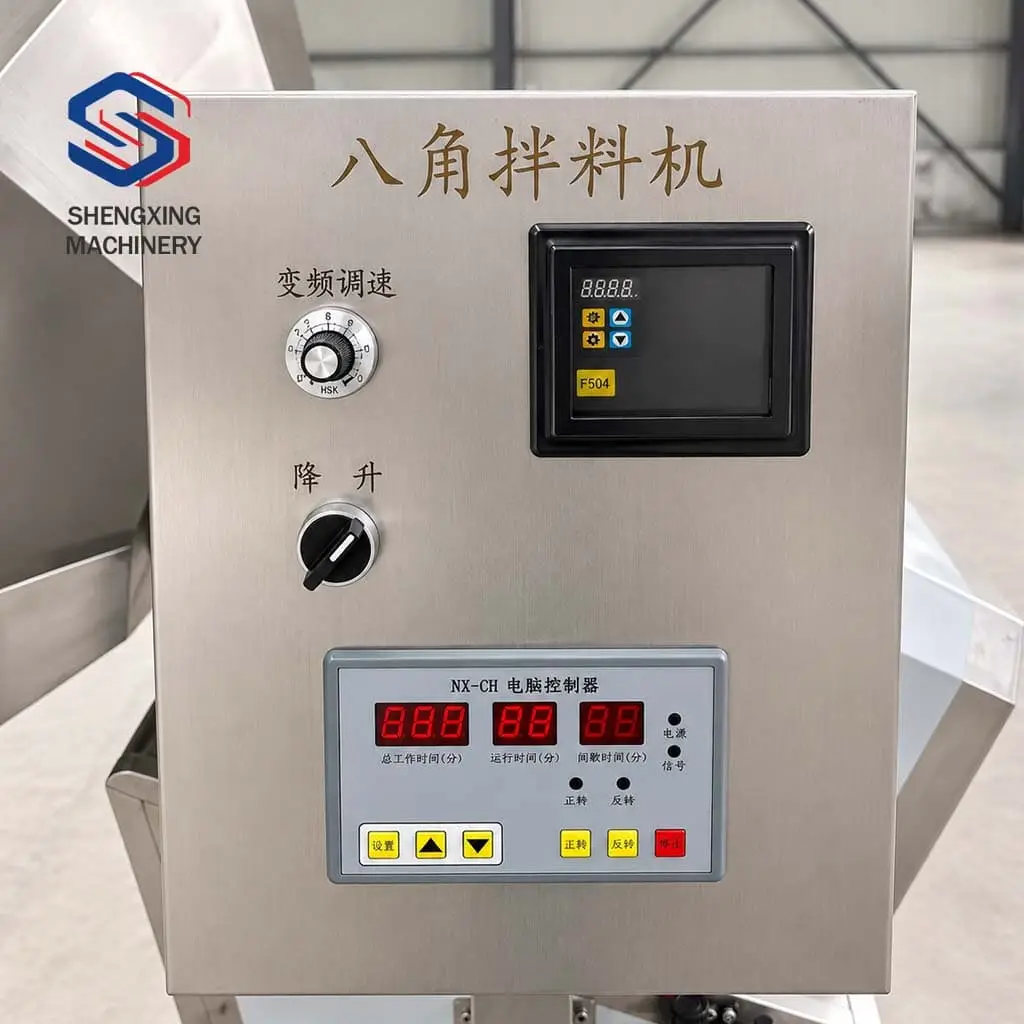 Variable Speed Control System for Adjustable Food Seasoning Processing